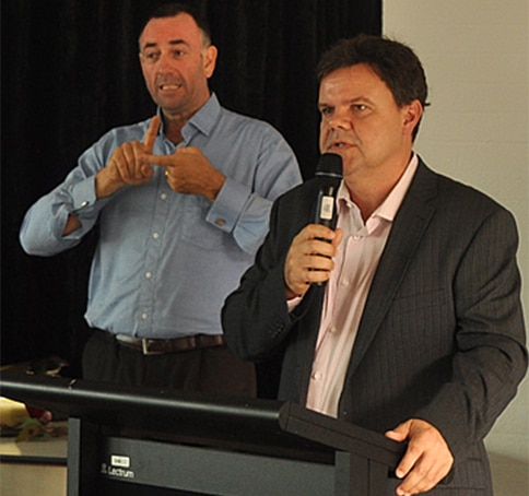 fpdn CEO presenting